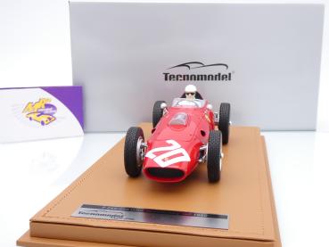 Preview: Tecnomodel TMD18-325C # Ferrari F246/256 Dino Italien GP 1960 " Phil Hill " 1:18