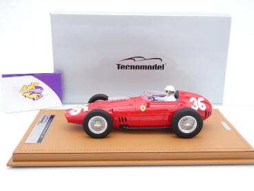 Preview: Tecnomodel TMD18-325A # Ferrari F246/256 Dino Monaco GP 1960 " Phil Hill " 1:18