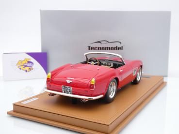 Preview: Tecnomodel TM18-205C # Ferrari 250 GT California SWB Baujahr 1960 " ferrarirot " 1:18