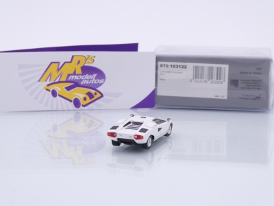 Preview: Minichamps 870103122 # Lamborghini Countach Baujahr 1974 " weiß " 1:87