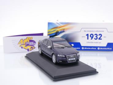 Preview: Solido S4313303 # Audi S8 (D3) Baujahr 2010 " dunkelblau " 1:43