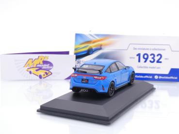 Preview: Solido S4314301 # Honda Civic Type R (FL5) Baujahr 2022 " racing blau " 1:43