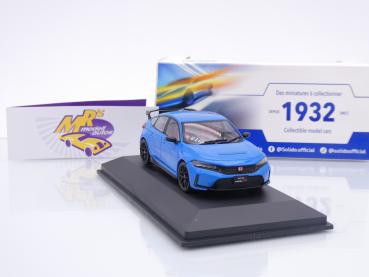 Preview: Solido S4314301 # Honda Civic Type R (FL5) Baujahr 2022 " racing blau " 1:43