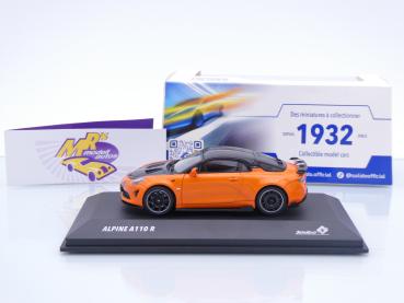 Preview: Solido S4317202 # Alpine A110 R Baujahr 2023 " feuerorange " 1:43