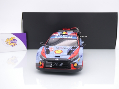 Preview: Top Speed TS0580 # Hyundai i20 N Rallye Monte Carlo 2024 " Thierry Neuville - Martijn Wydaeghe " 1:18