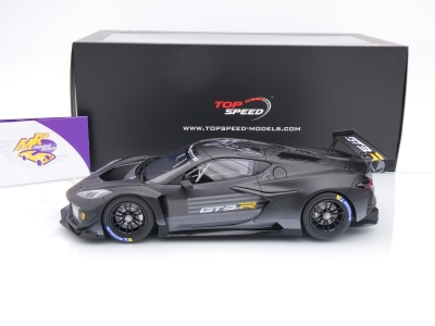 Preview: Top Speed TS0542 # Chevrolet Corvette Z06 GT3.R Road America 2023 " Test Car Version " 1:18