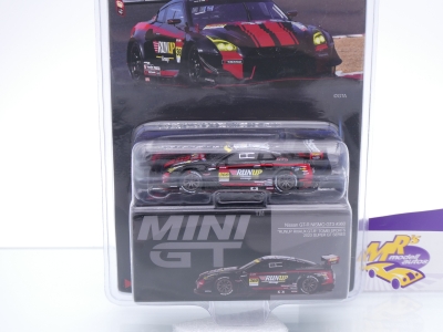Preview: TSM Mini GT MGT00754-L # Nissan GT-R Nismo GT3 #360 Super GT 2023 " Team Tomei Sports - Runup Group Rivaux " 1:64