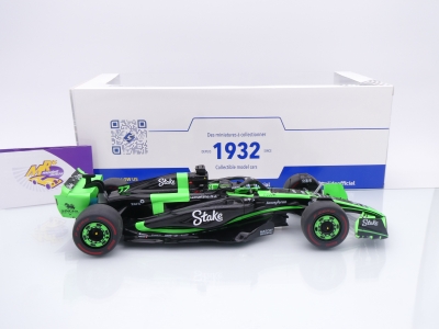 Preview: Solido S1814102 # Kick Sauber C44 F1 #77 14th Japan GP 2024 " Valtteri Bottas " 1:18