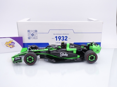 Preview: Solido S1814101 # Kick Sauber C44 F1 #24 11th Bahrain GP 2024 " Guanyu Zhou " 1:18