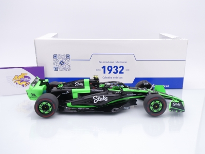 Preview: Solido S1814101 # Kick Sauber C44 F1 #24 11th Bahrain GP 2024 " Guanyu Zhou " 1:18