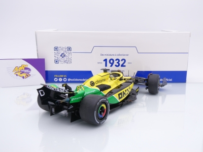 Preview: Solido S1814204 # McLaren MCL38 F1 #81 2nd Monaco GP 2024 " Oscar Piastri " 1:18