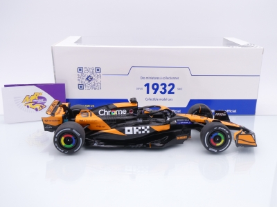 Preview: Solido S1814202 # McLaren MCL38 F1 #81 4th Australien GP 2024 " Oscar Piastri " 1:18