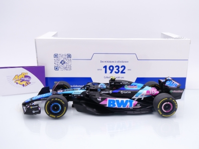 Preview: Solido S1814002 # Alpine BWT A524 F1 #10 10th Monaco GP 2024 " Pierre Gasly " 1:18
