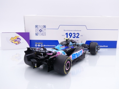 Preview: Solido S1814002 # Alpine BWT A524 F1 #10 10th Monaco GP 2024 " Pierre Gasly " 1:18