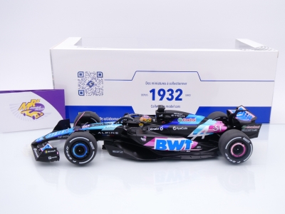 Preview: Solido S1814001 # Alpine BWT A524 F1 #31 10th Miami GP 2024 " Esteban Ocon " 1:18