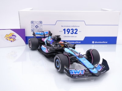 Solido S1814001 # Alpine BWT A524 F1 #31 10th Miami GP 2024 " Esteban Ocon " 1:18