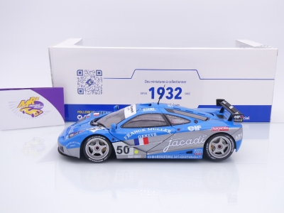 Preview: Solido S1804109 # McLaren F1 GTR #50 5th 24h Le Mans 1995 " Giroix Racing " 1:18