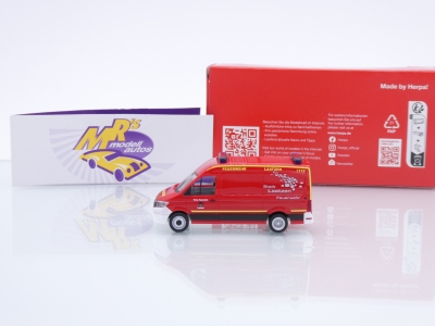 Preview: Herpa 098236 # VW Crafter Kasten HD " Freiwillige Feuerwehr Laatzen " 1:87