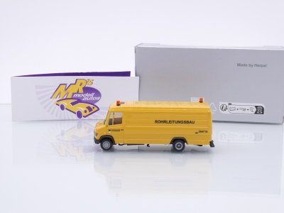 Preview: Herpa 958615 # Mercedes T2 Vario Kasten " Leonhard Weiss Rohrleitungsbau " 1:87