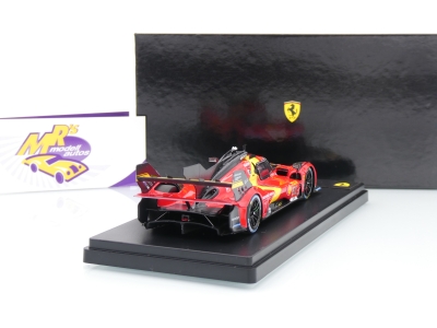 Preview: BBR Models CS004 # Ferrari 499P Hypercar #51 WEC 6h Spa 2023 " AF Corse " 1:43