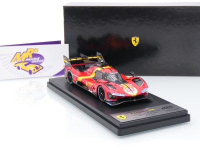 Preview: BBR Models CS004 # Ferrari 499P Hypercar #51 WEC 6h Spa 2023 " AF Corse " 1:43