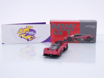 TSM MINI GT MGT00766-L # Aston Martin Valkyrie LHD " Hyper Red " 1:64