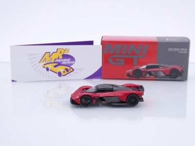 Preview: TSM MINI GT MGT00766-L # Aston Martin Valkyrie LHD " Hyper Red " 1:64