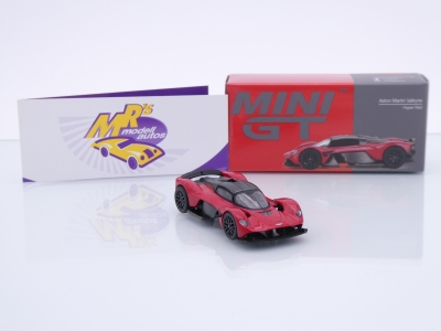 Preview: TSM MINI GT MGT00766-L # Aston Martin Valkyrie LHD " Hyper Red " 1:64