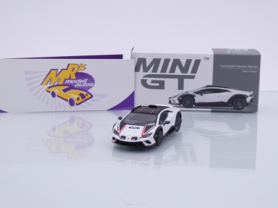 TSM MINI GT MGT00763-L # Lamborghini Huracan Sterrato #63 LHD " Bianco Asopo " 1:64