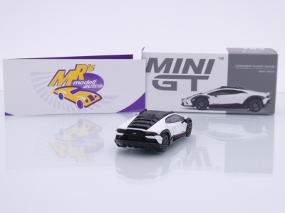 Preview: TSM MINI GT MGT00763-L # Lamborghini Huracan Sterrato #63 LHD " Bianco Asopo " 1:64