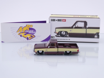 Preview: TSM MINI GT KHMG145 # Chevrolet Silverado Pickup " Kaido House - Vintage Spec V1 " 1:64