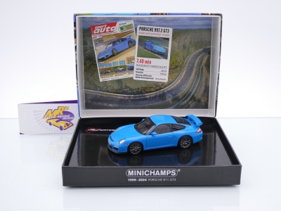 Preview: Minichamps 400068025 # Porsche 911 (997.2) GT3 Baujahr 2009 " Sport Auto Supertest " 1:43