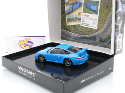 Preview: Minichamps 400068025 # Porsche 911 (997.2) GT3 Baujahr 2009 " Sport Auto Supertest " 1:43