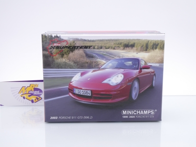 Preview: Minichamps 400062027 # Porsche 911 (996.2) GT3 Baujahr 2003 " Sport Auto Supertest " 1:43