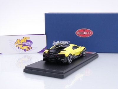 Preview: Look Smart LS497C # Bugatti Divo Baujahr 2018 " Jaune Saufre Glossy " 1:43