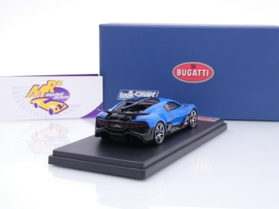 Preview: Look Smart LS497D # Bugatti Divo Baujahr 2018 " French Racing Blue Glossy " 1:43