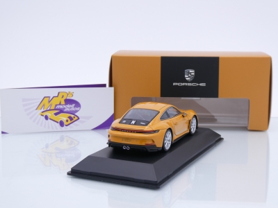 Preview: Spark WAP0203130R0ST # Porsche 911 (992) S/T Baujahr 2023 " bahamagelb " 1:43