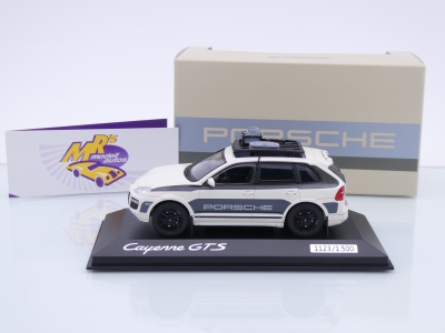 Preview: Minichamps WAP0200360SSPC # Porsche Cayenne GTS (E1) Showcar " cremeweiß-grau " 1:43