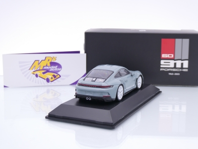 Preview: Spark WAP0203100R60Y # Porsche 911 (992) S/T Baujahr 2023 " shadegrün " 1:43