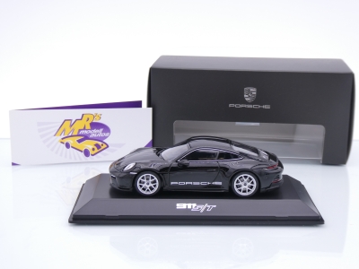 Preview: Spark WAP0203110R0ST # Porsche 911 (992) S/T Baujahr 2023 " schwarz " 1:43