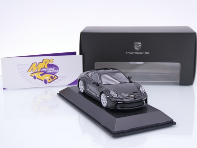 Preview: Spark WAP0203110R0ST # Porsche 911 (992) S/T Baujahr 2023 " schwarz " 1:43