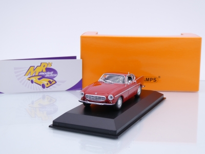Preview: Maxichamps 940171620 # Volvo P1800S Coupe Baujahr 1969 " dunkelrot " 1:43