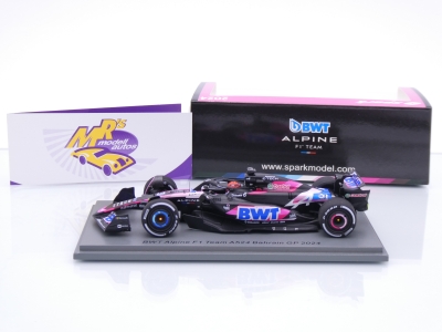 Preview: Spark S9518 # BWT Alpine A524 F1 #31 Bahrain GP 2024 " Esteban Ocon " 1:43