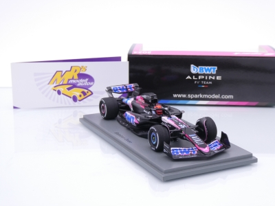 Preview: Spark S9518 # BWT Alpine A524 F1 #31 Bahrain GP 2024 " Esteban Ocon " 1:43