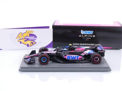 Preview: Spark S9517 # BWT Alpine A524 F1 #10 Bahrain GP 2024 " Pierre Gasly " 1:43