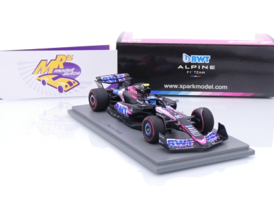 Preview: Spark S9517 # BWT Alpine A524 F1 #10 Bahrain GP 2024 " Pierre Gasly " 1:43