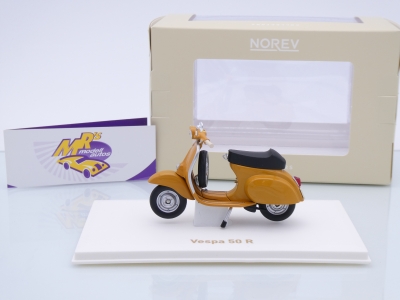 Preview: Norev 182080 # Vespa 50 N Roller Baujahr 1967 " braunbeige " 1:18