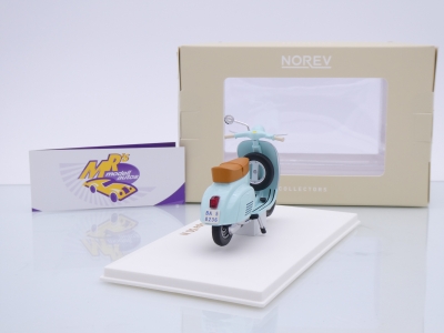 Preview: Norev 182081 # Vespa 50 N Roller Baujahr 1963 " türkisblau " 1:18