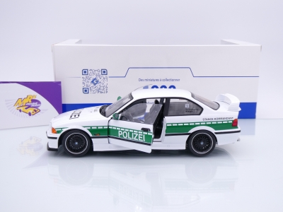 Solido S1803915 # BMW M3 E36 Coupe Baujahr 1991 " Drift Polizei " 1:18