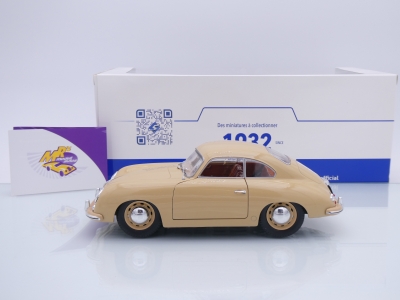 Preview: Solido S1802810 # Porsche 356 Pre-A Baujahr 1953 " beige " 1:18